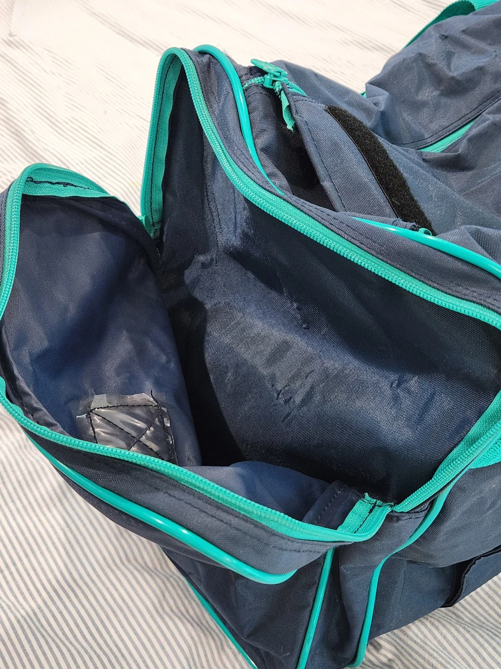Vintage 80s Honda Motor Sports x Giorgio Beverly Hills Collab Duffle Gear Bag